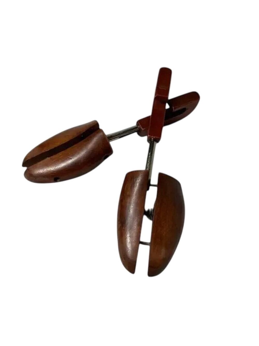 Vintage Cadillac Wooden Shoe Trees Size 4 Professional Shoe Keepers
